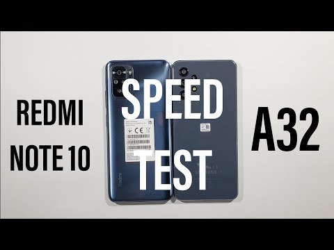 Xiaomi Redmi Note 10 vs Samsung Galaxy A32 Speed Test