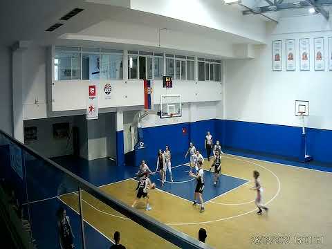 ZKK Radivoj Korac-KZK Partizan  2/4  15.kolo