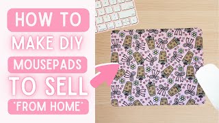 DIY Mousepad Tutorial at Home | How to Start a Mouse Pad Business, How to Make a Mouse pad