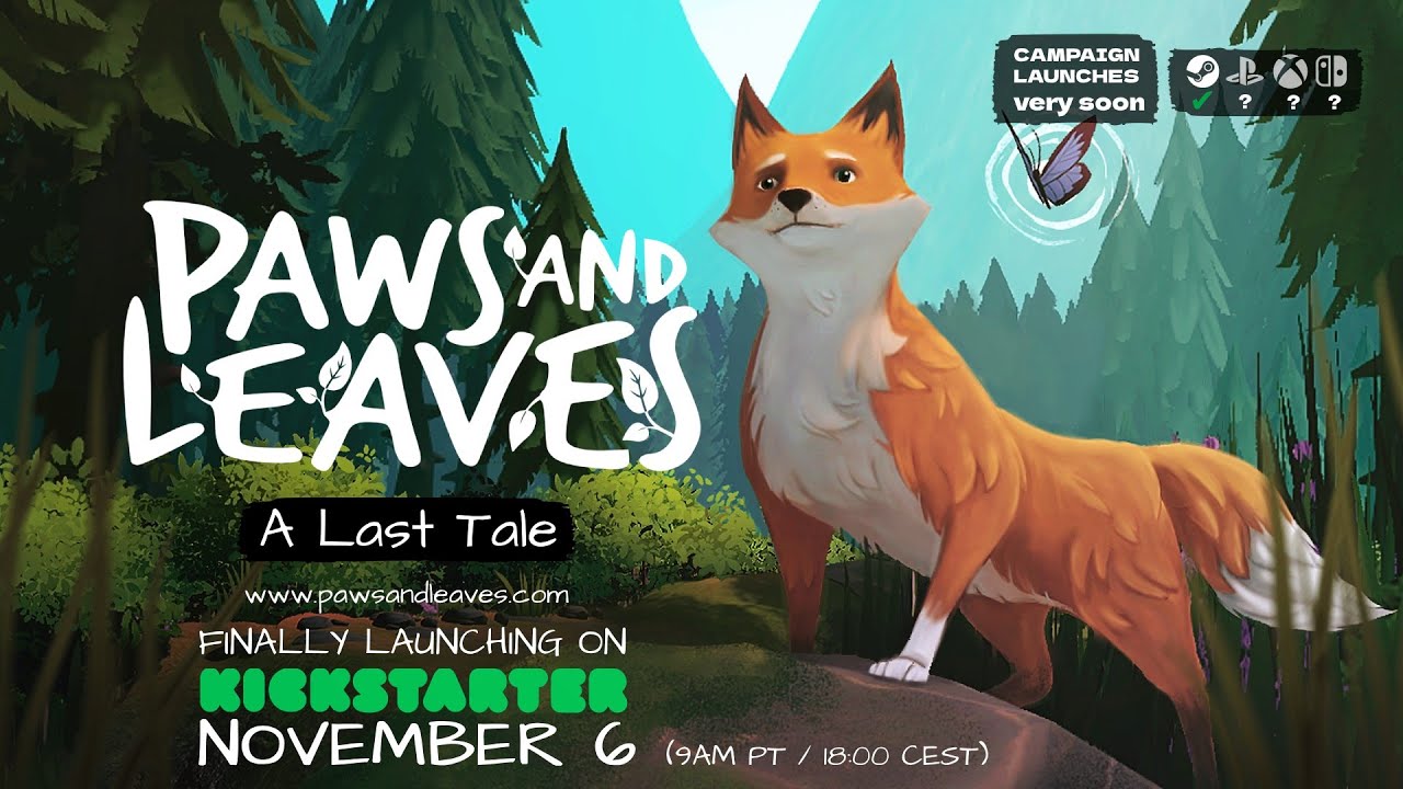 Paws and Leaves: A Last Tale – Kickstarter teaser teaser
