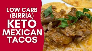 Low-Carb Keto Mexican Tacos Recipe | Only 5g Carbs!