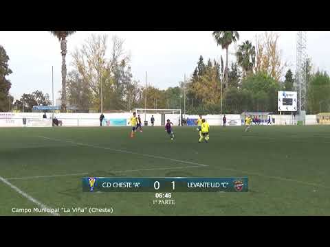 Jornada 9. C.D Cheste "A" 0 - 2 Levante UD "C" (Pablo)