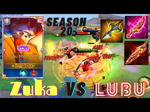 Arena Of Valor- How To Play Zuka When You Meet LuBu.