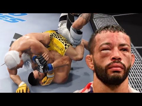 UFC4 | Old Bruce Lee vs Dan Ige(Hardest AI)