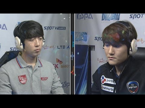 [SPL2014] YongHwa(IM) vs Hydra(CJ) Set1 King Sejong Station -EsportsTV, SPL2014