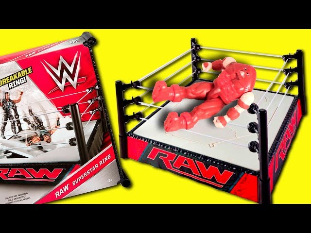 Vídeo relacionado con WWE Raw Ring de Combate de Los Luchadores de la WWE, Juguetes Niños 6 Años (Mattel GDB87)