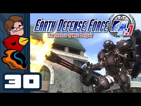 Let's Play Earth Defense Force 4.1 The Shadow of New Despair - Part 30 - Buggy Nonsense