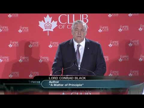 Lord Conrad Black, Former Newspaper Publisher, Author, Columnist, Investor | June 22, 2012