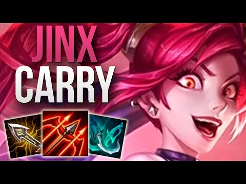 INSANE CHALLENGER JINX CARRY GAMEPLAY! | CHALLENGER JINX ADC GAMEPLAY | Patch 10.2 S10