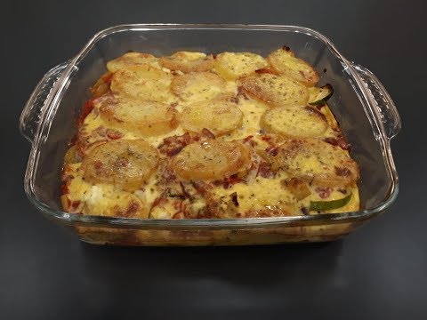 Rreze Dielli 3 Korrik 2019   Të Gatuajmë me Znj  Vjollca P1 Tavë Me Patate Kunguj Dhe Djath