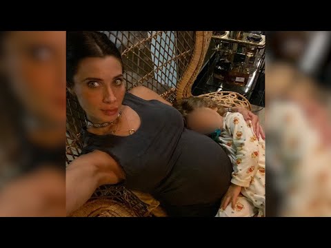 Pilar Rubio disfruta de la siesta con un invitado especial