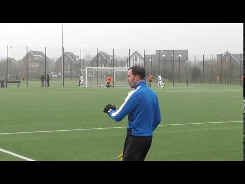 10 feb 2018 VV De Meern O17-2 - Kampong O17-2 com 1-4 Doelpunt Kampong (0-2)