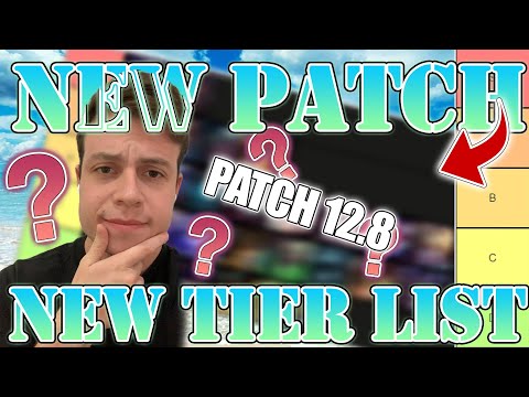 ShogoLoL | New Patch 12.8 New List! (Challenger ADC Tier list)