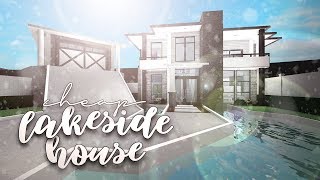 Roblox | Bloxburg: Cheap Lakeside House | House Build