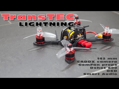 Maiden (FPV) flight with the TransTEC Lightning (awesome 3\