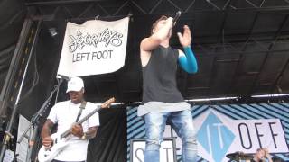 Set It Off - Life Afraid - First Live Performance! - Warped Tour 2016 - Phoenix, AZ 8.4.16