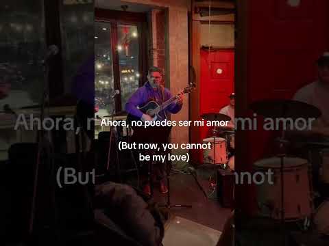 Debuting a new song at open mic! thumbnail
