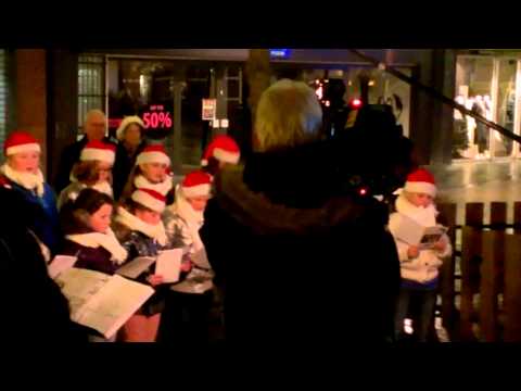 Zegening kerststal Venray 2012 (Kinderkoor Spirit)