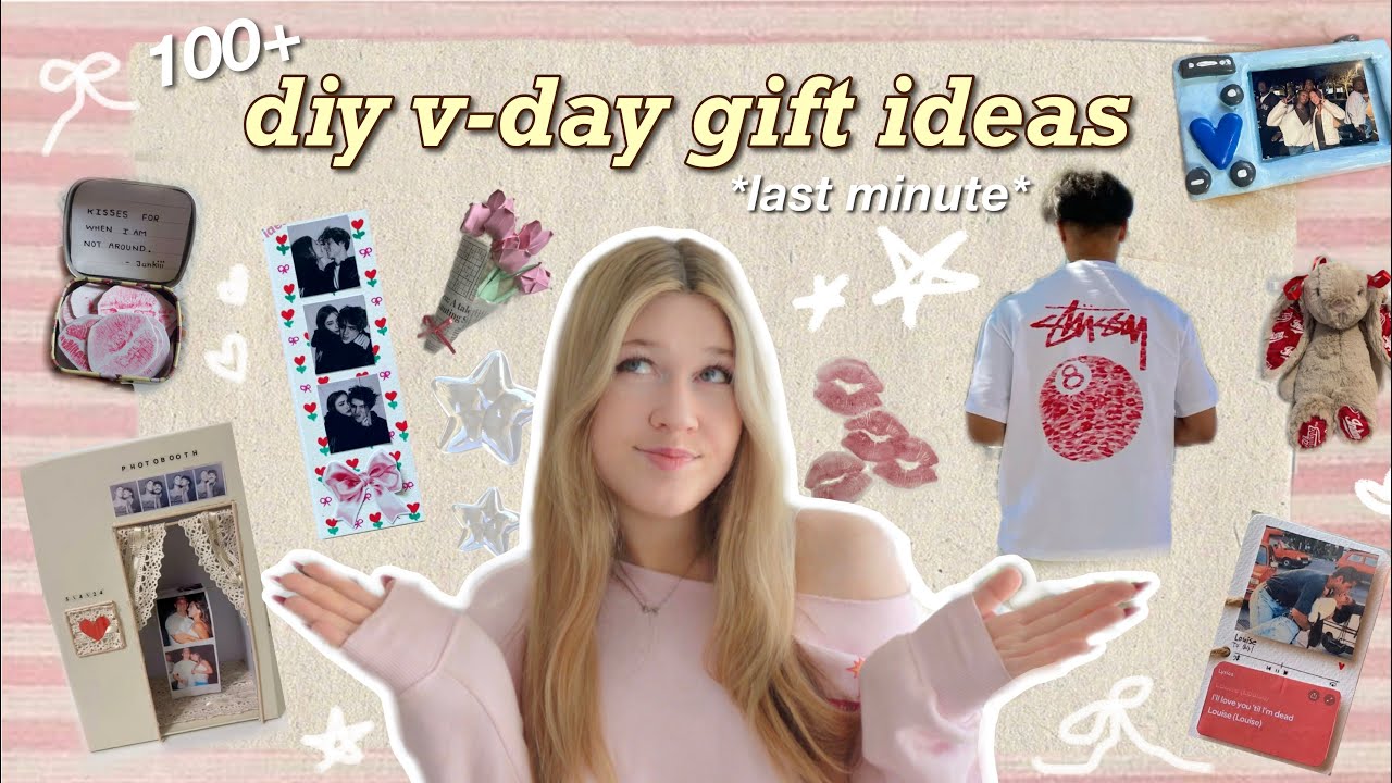 100+ DIY VALENTINE’S DAY GIFT IDEAS *trendy/pinterest inspired*