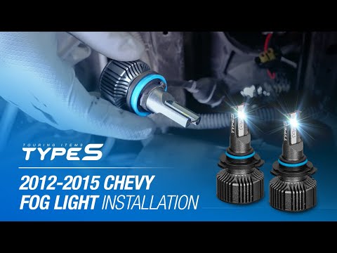 How to Install TYPE S 9005/9006 Ultra LED Fog Lights On a 2012-2015 Chevy Silverado