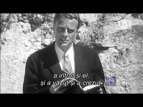 Vizita lui Billy Graham în Israel în urmă cu aproape 60 de ani