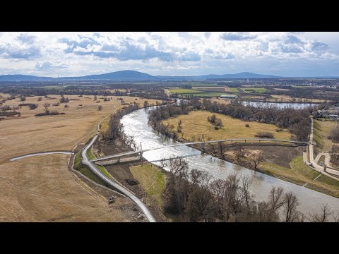 Cyklotúra popri rieke Morava: Cyklomost slobody - VysoMarch - Marchegg