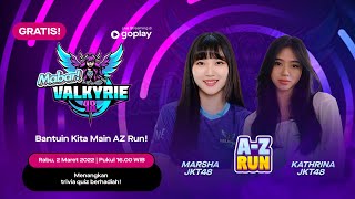Download lagu GOPLAY MABAR! VALKYRIE48 MARSHA & KATHRINA JKT48 02-03-2022 | LIVESTREAM [VBRHQ H.265] mp3