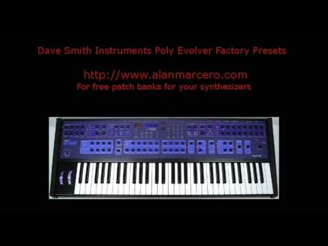 Dave Smith Instruments Poly Evolver Factory Presets DSI