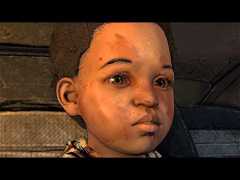 Clementine Saves AJ After Season 3 Flashback - THE WALKING DEAD Game Season 4 Episode 4 Final Season