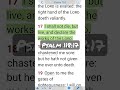 Healing Word #81: Psalm 118:17