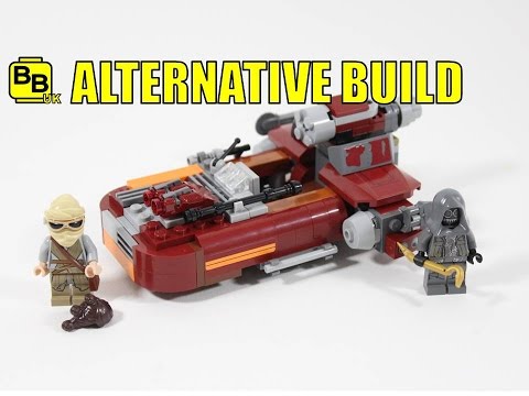 LEGO STAR WARS 75099 ALTERNATIVE BUILD REY'S LANDSPEEDER Video