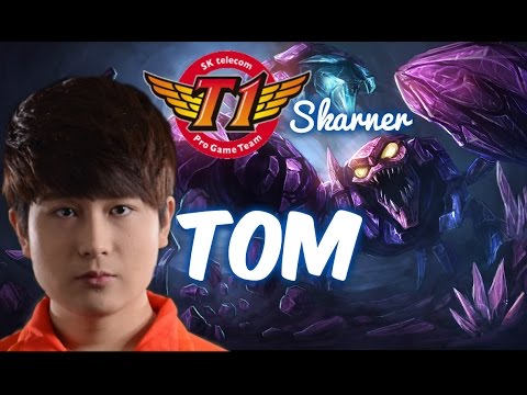 SKT T1 TOM SKARNER Jungle vs Lee Sin | League of Legends