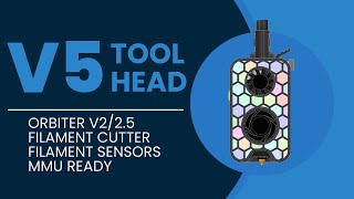Actualización del cabezal de herramientas V5 para SV08 y Voron | Extrusor Orbiter ligero y compat...