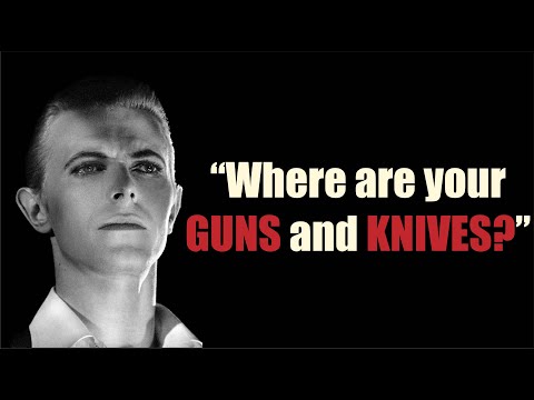 David Bowie's Descent into Madness