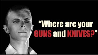 David Bowie&#39;s Descent into Madness