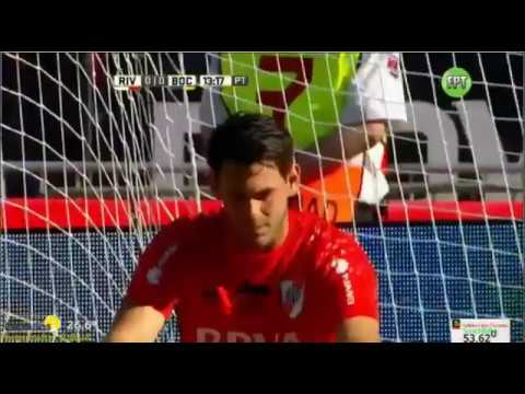 Gol de Bou - River Plate 0 x 1 Boca Juniors - Fecha 13 - Liga Argentina