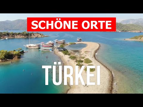 Reise nach Türkei | Meer, Ruhe, Strände, Tourismus | Drohne video 4k | Türkei Schöne Orte