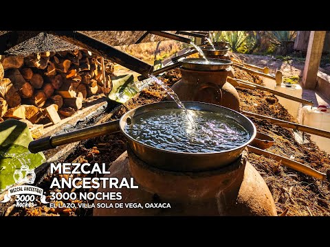 Assim se elabora o Mezcal Ancestral 3000 Noches, em Villa Sola de Vega, Oaxaca.