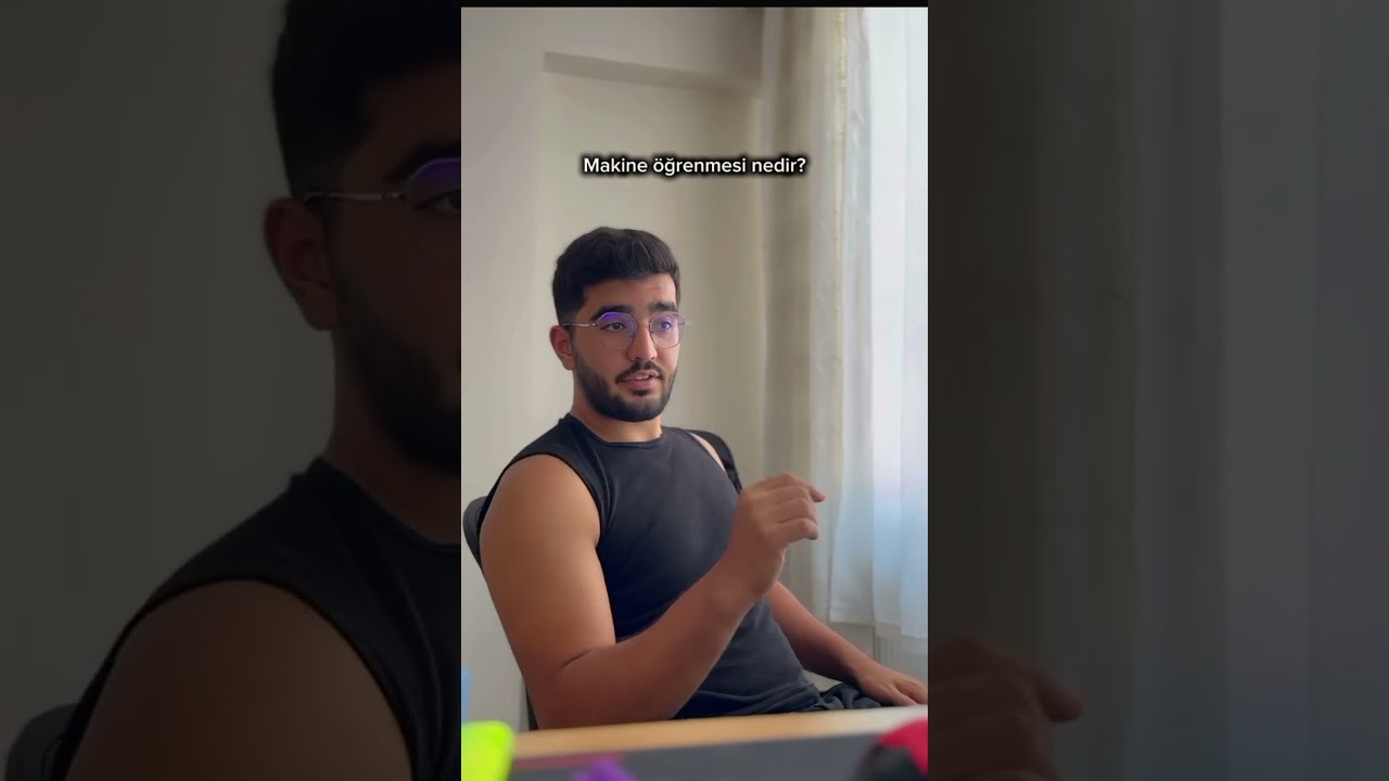 Makine öğrenmesi nedir :)