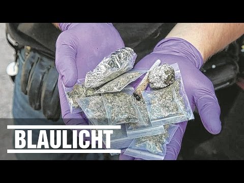 Drogen-Razzia in der Hamburger Schanze - Cannabis / Kiffen / Gras / Polizei / Marihuana
