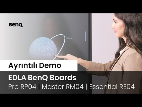 [Demo] EDLA BenQ Boards | Pro serisi RP04 | Master serisi RM04 | Essential serisi RE04