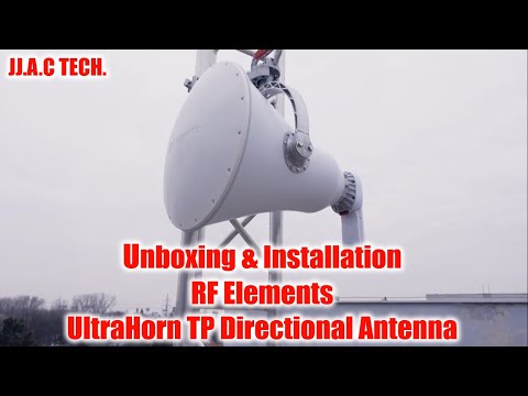 RF Elements UltraHorn TP Directional Antenna - Unboxing & Installation