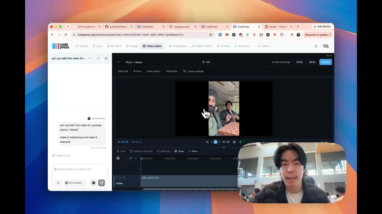 CodePress project preview