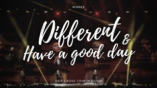 LIVE【韓繁中字】WINNER - DIFFERENT+HAVE A GOOD DAY (WINNER 2019 CROSS TOUR IN SEOUL)