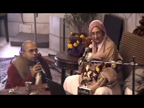 H.G Urmila Mataji(Srila Prabhupada Senior Disciple) Lecture on On Sri Manha *Siksa.