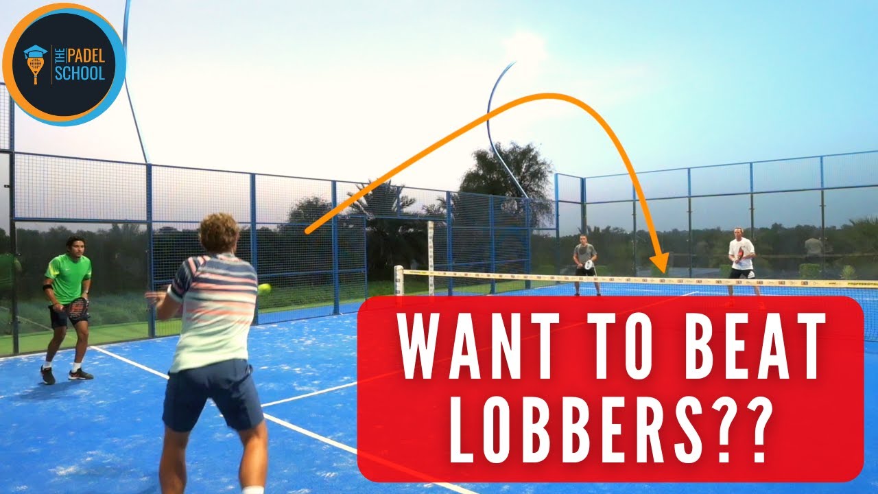 Tactics against lobbers: positioning and aggression