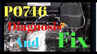 HOW TO FIX ANY CAR WITH A P0746 Code: Pressure Control Solenoid A Performance / Stuck Off- FAST/EASY