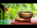 Bamboo Water Fountain + Tibetan Bowls | White Noise for Sleep, Studying, Meditation, Yoga | 10 Hours