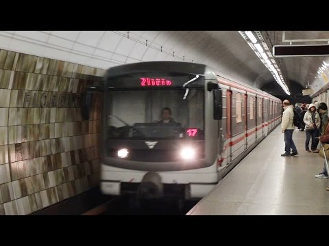Prague Metro - Line B "Škoda 81-71M", Czech