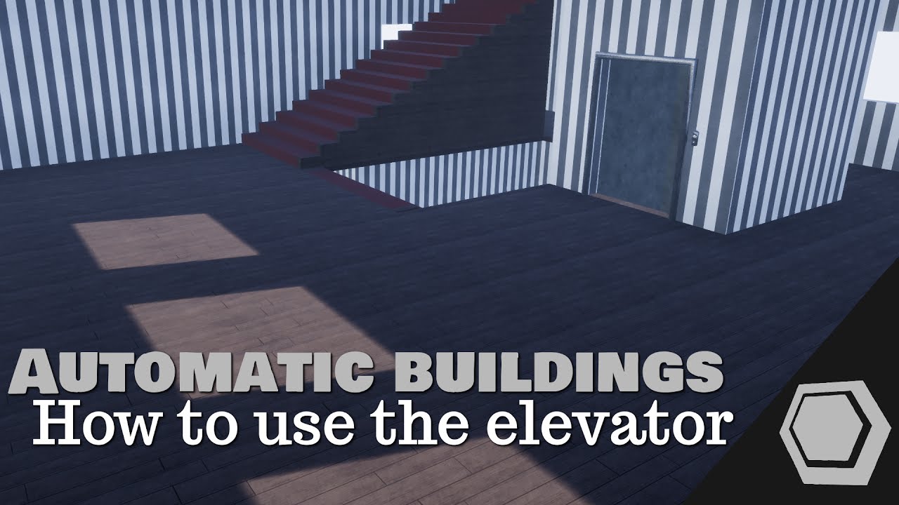 Automatic Buildings: How to use the elevator - Unreal Engine 4 Marketplace